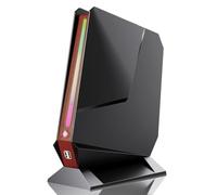 Mini PC da gioco, 12Th Gen Core i9-12900H fino a 5 GHz, RTX 3050 Ti 8GB GDDR6 Mini Desktop Computer, 32GB RAM 1TB NVMe SSD, Supporto Luci RGB, Display Triplo 4K, 2.5G LAN, Wi-Fi 6E BT 5.3, Win 11 Pro