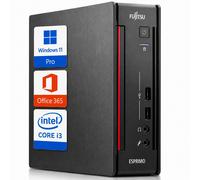 MINI PC FUJITSU ESPRIMO Q INTEL CORE I3 6100T 8GB RAM 256GB SSD COMPATTO EFFICIE