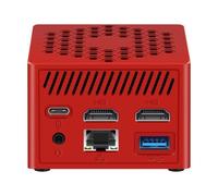 Mini PC Leotec N100 Intel Core N100/12GB/256GB SSD/UHD Graphics Windows 11 Rosso