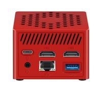 Mini PC Leotec N100 Intel Core N100/8GB/128GB SSD/UHD Graphics Windows 11 Rosso