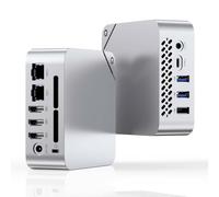 Mini PC, Mini Desktop Computer with 12th Gen N150 (up to 3.6GHz) 16GB DDR4 1TB SSD, 4xUSB 3.2, 2x4K HDMI, 1xLAN, WiFi5, Bluetooth 4.2, Mini Server for Business, School, Office, Home (F30-N150-16512)