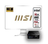 Mini PC MSI CUBI N Intel N4500 RAM 8 GB SSHD 628 GB Win 11 Pro - Pronto all'uso