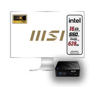 Mini PC MSI CUBI N Intel N4500 RAM 8 GB SSHD 628 GB Win 11 Pro - Pronto all'uso