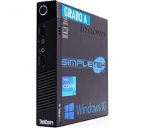 Mini Pc Nuc Computer Lenovo M93p Tiny I5 4570t Windows 10 Pro 4 Gb Ssd 240 Gb_