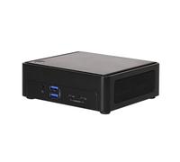 Mini PC NUCS (Slim) BOX-155H, processore Intel Core Ultra 7, Arc Graphics, Intel AI Boost, DDR5 5600 fino a 96 GB, Triple Storage, 4K Quad-Display, 2.5G Dual LAN, Wi-Fi 6E, 5 USB, Thunderbolt™ 4