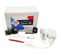 Mini PC Raspberry Pi Zero W Starter Kit 4GB Bianco con accessori