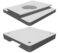 Mini PC Wall Mount Compatible with 50x50mm VESA Pattern Space Saving Design