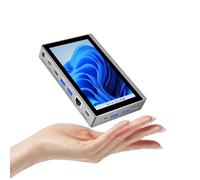 Mini PC Win 11 Pro, Celeron N5095 Windows Tablet con ventola, 16 GB DDR4, 256 GB ROM EMMC, Mini Desktop con schermo, Micro PC 4 K 60 Hz Triple Display, Piccolo Gaming Computer WiFi 5.0 BT 5.2