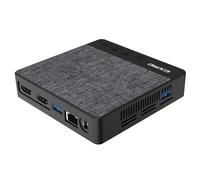 Mini PC Windows 11 Mini computer desk con processore Intel Gemini Lake N4000 6G LPDDR4 64G EMMC Supporto doppio schermo Risoluzione 4K Wifi BT per la famiglia Business Home Office
