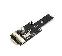 Mini PCI-E a M.2 (NGFF) adattatore chiave M con slot per scheda SIM per modulo WiFi/WWAN/LTE