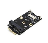 Mini PCI-E a M.2(NGFF) chiave A/E adattatore con slot per scheda SIM per modulo WiFi/WWAN/LTE