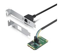 Mini PCIe 2.5G Gigabit Ethernet Network Card, 30-cm cable length