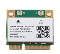 Mini PCIE Wireless Net Card, WiFi 6E 5G Triple Band Gigabit 6GHz Banda PCB WiFi Card per Laptop