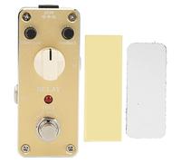 Mini Pedale Delay per Chitarra, Effetto Ritardo con True Bypass, Metallo Compatto e Leggero - Gamma Ritardo 50ms - 400ms, Regolabile Feedback e Livello, Ideale per Musicisti
