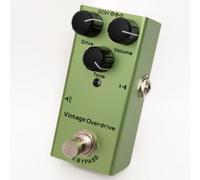 Mini Pedale Effetti Chitarra True Bypass, Vintage Overdrive, Distortion, Analog & Digital Delay, Classic Chorus, Phaser, Tremolo - Pedalboard portatile compatta per chitarra elettrica (01-Vintage