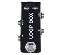 Mini pedale effetto chitarra Loop Box Switcher Selezione canale True Bypass