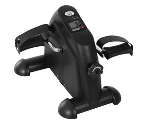 Mini Pedaliera Cyclette per Gambe e Braccia Max 120Kg con LCD Cyclo Nero