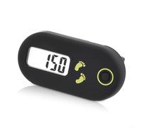 Mini pedometro elettronico 3D per passeggiate, corsa, escursionismo, contapassi digitale portatile con ampio display LCD, fitness accurato per atleti, studenti, insegnanti, materiale ABS