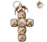 Mini Pendente A Sfera Massonica Trasformabile, Collana Vintage Con Mini Sferes Massoniche, Ornamenti Per Zaino Con Croce Trasformabile, Divertente Regalo Di Amicizia Per Fratello, Migliore Amico