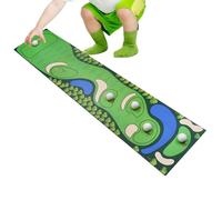 Mini penna da golf da scrivania - divertente set da mini golf per WC, per esercitare, qualsiasi toilette, bagno, ottimo del gabinetto | Porta penne Santa per mazze da golf, gadget da scrivania