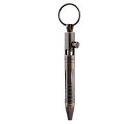 Mini penna in ottone, la nostra mini penna a sfera è una penna tascabile da viaggio, un ciondolo a sfera in ottone portatile come portachiavi, una mini penna portachiavi facile da scrivere per V