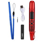 Mini penna per telefono, dispositivo mobile compatto con doppia SIM e Bluetooth, con funzione di cambio voce, strumento di scrittura multifunzione a