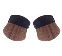 Mini pennello per fard, 2 pennelli piccoli per trucco viso, pennelli per fard, pennelli da trucco e strumenti