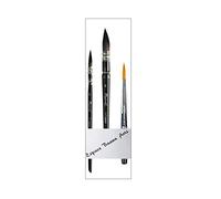 Mini pennello Raphael Lavis, Softaqua serie 8056 n° 0 .4 Set 2 pezzi (Raphael Francia)