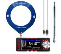 Mini per radio SI4732, ricevitore radio portatile, banda intera per ricevitore radio DSP, con modalità Hi-Z integrata, FM/AM/LSB/USB, formato tascabile (blu)