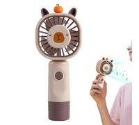 Mini Personal Fan - Capybara 5-Level USB Desk Cooling Wildlife Animal Toy