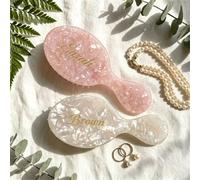 Mini Pettine Tascabile Personalizzato In Acetato Borsa Da Viaggio Per Donne