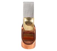 Mini Pialletto Manuale per Liuteria, Legno e Strumenti a Corda | Acciaio e Ottone, Lama da 12mm, Uso una Mano, per Banco e Lavori di Dettaglio Colore Casuale