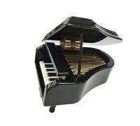 Mini Pianoforte A Coda Modello Desktop Ornamenti Fatti A Mano Senza Decorazione Musicale(8 * 9)