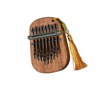 Mini Pianoforte Da Dita In Legno Kalimba A 8 Note Strumento A Tastiera Delicato E Facile Da Imparare In Marrone E Viola Kalimba Professionale(Brown)