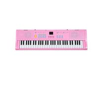 Mini Pianoforte Sintetizzatore Professionale A 61 Tasti Per Musica D'organo Elettronico (Color : Pink)