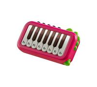 Mini pianoforte tascabile elettronico a 15 tasti, portatile, 3 toni, tasti illuminati per tutte le occasioni (E)