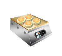 Mini Piastra For Soufflé Commerciale, Macchina For Waffle E Pancake, For La Cottura Dei Dorayaki Con Superficie In Rame Distribuzione Uniforme Del Calore