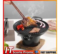 Mini piastra per barbecue all'aperto Fornello ad alcool giapponese staccabile Hi