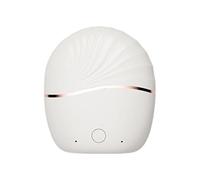 Mini piastra per capelli in ABS, 9,5 x 8,5 x 4 cm, piastra per capelli portatile, design maneggevole, pettine riscaldante adatto per viaggi, spazzola lisciante per donne e uomini, stile di viaggio