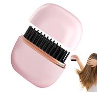Mini Piastra per capelli, Spazzola per parrucchiere anti-scottatura | Pettine Riscaldante USB Wireless Da 3 Pollici 0,2 Kg | Lo strumento portatile a riscaldamento rapido fornisce risultati rapidi e