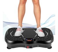 Mini piattaforma vibrante per donne, silenziosa e compatta, per modellare il corpo e il rilassamento, programma preprogrammato, allenamento vibrante a casa per dimagrire, costruzione muscolare
