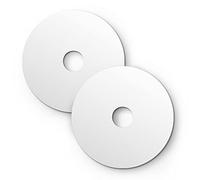 Mini piatto Ellepì 'Solid Color' per lampade a sospensione, a parete e catenaria, diametro 24 cm - Made in Italy - Bianco opaco