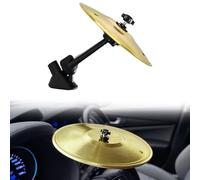 Mini piatto per bocchetta dell'aria per auto, mini piatto crash per bocchetta dell'aria dell'auto, suono metallico nitido, divertenti piatti da dito, decorazione per gli amanti della musica, guida