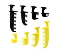 Mini piccolo antiscivolo riutilizzabile creativo 4PCS plastica Set pettine styling capelli ratto taglio pettine