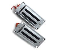 Mini Pickup Humbucker Per Chitarra Elettrica A Due Linee Per Chitarra Cromata (manico E Ponte Sono Universali) pickup per chitarra elettrica (Color : 1Set)