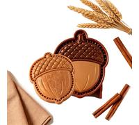 Mini Pie Molds for Baking - Autumn Festival Tiny DIY Dough Press Maker | Harvest Series Pie Cutting Molds for Muffin Cookie Dumpling Dessert Snack Crust Lunch Party