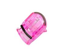 Mini piegaciglia multicolore pieghevole ciglia finte clip arricciante ausiliaria strumenti di bellezza cosmetici trucco(Red)