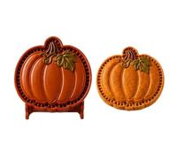 Mini Pies Mold Reusable Autumdn Holiday Dough Press Mould | Harvest Series Pie Cutter Mold for dMuffin Cookie Gnocchi Dessert Snack Crust Pranzo Party