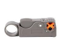 Mini pinza spelafili portatile pinza crimpatrice tagliacavi spelafili strumento di crimpatura per cavo coassiale TV linea di monitoraggio manico in plastica lama in metallo profondità regolabile 10 cm