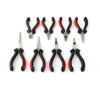 Mini pinze diagonali for fili, bocca rotonda, becco lungo piegato, taglierina artigianale for perline, piccoli strumenti for gioielli fai da te(Bent Nose Pliers)